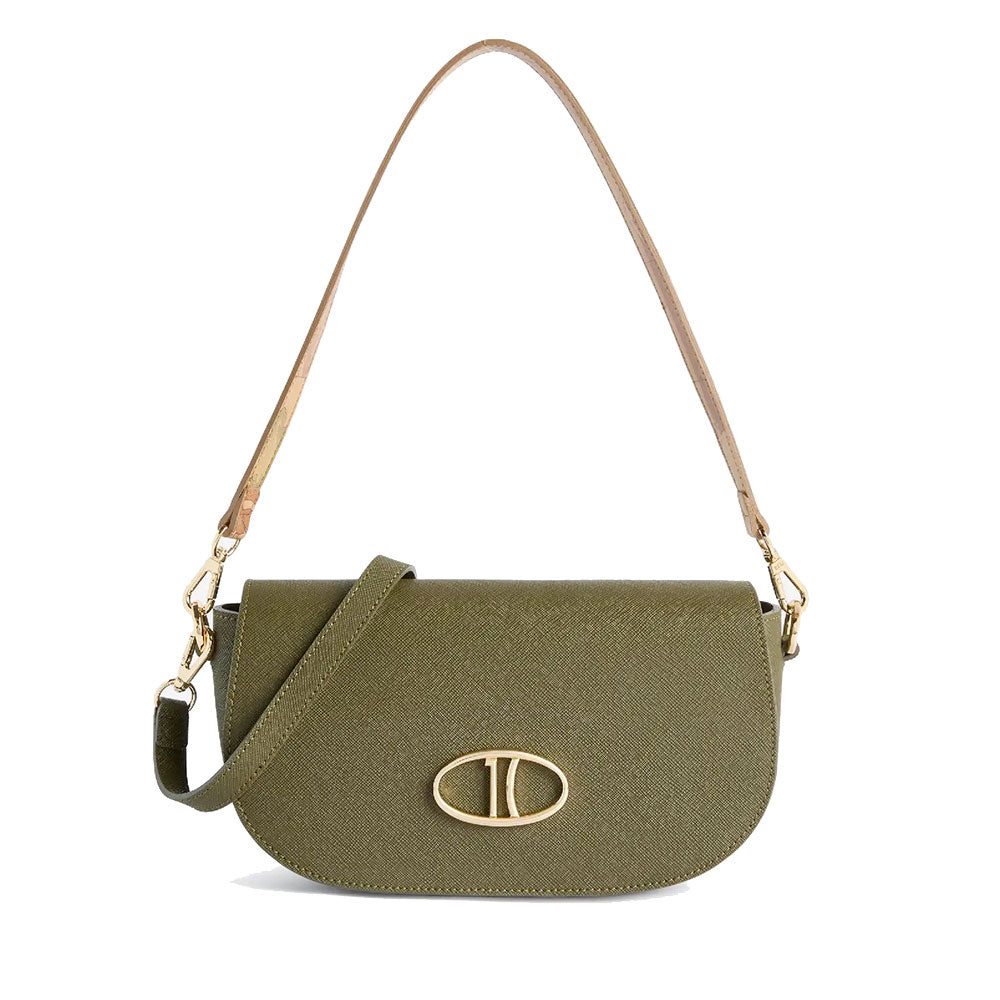 Borsa Donna a Spalla 1A Classe Alviero Martini linea Lake Bag Verde Muschio LD59