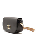 Borsa Donna a Spalla 1A Classe Alviero Martini linea Lake Bag in Pelle Nera LD59