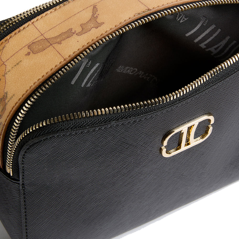 Borsa Donna a Tracolla 1A Classe Alviero Martini linea Skye Bag Nero LD61