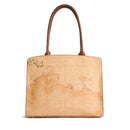 Tote Bag 1A Classe ALVIERO MARTINI Valley Geo in Geo Classic and Chestnut - LD64