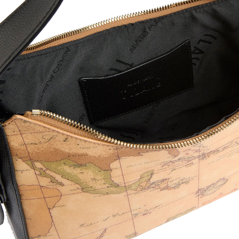Sottospalla Hobo 1A Classe Alviero Martini linea Valley Geo colore Geo Classic e Nero LD65
