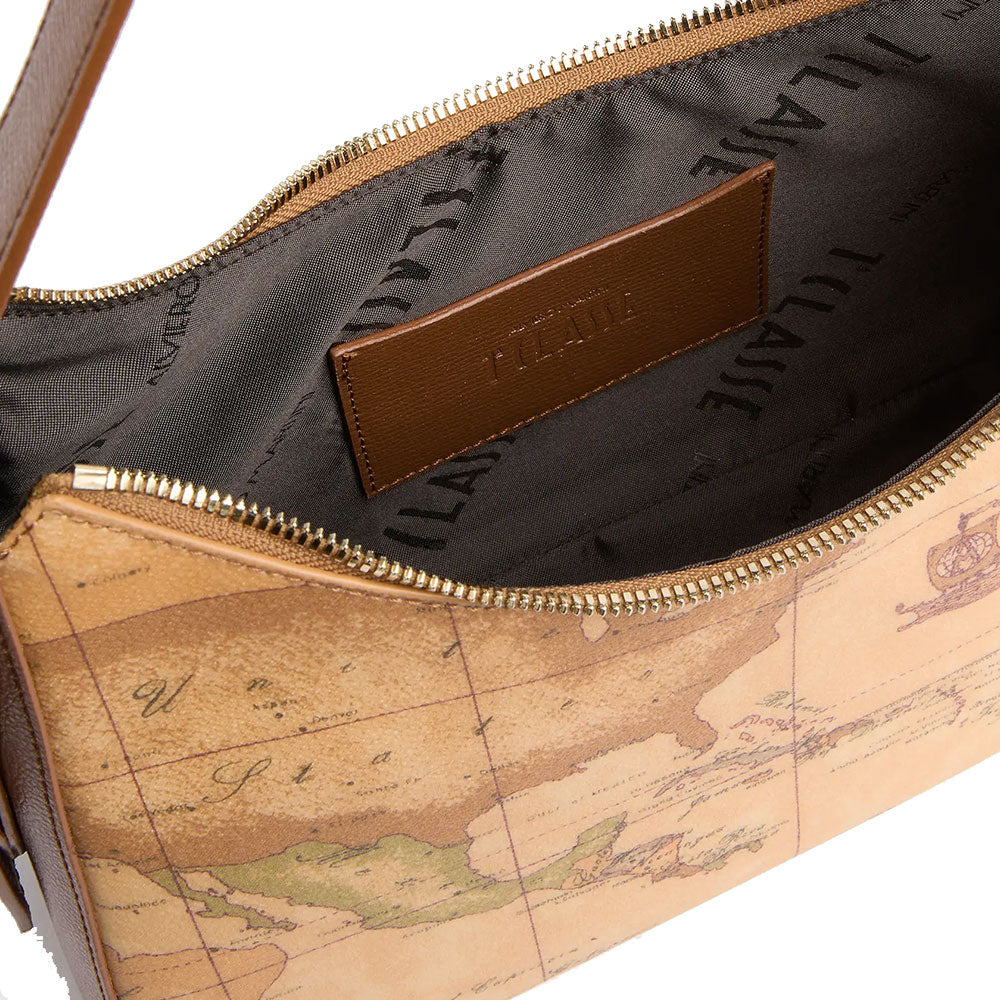 Sottospalla Hobo 1A Classe Alviero Martini linea Valley Geo colore Geo Classic e Castagna LD65