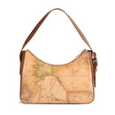 Underarm Hobo Bag 1A Classe ALVIERO MARTINI Valley Geo in Geo Classic and Chestnut - LD65