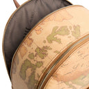 Women's Backpack 1A Classe ALVIERO MARTINI Valley Geo in Geo Classic and Chestnut - LD68