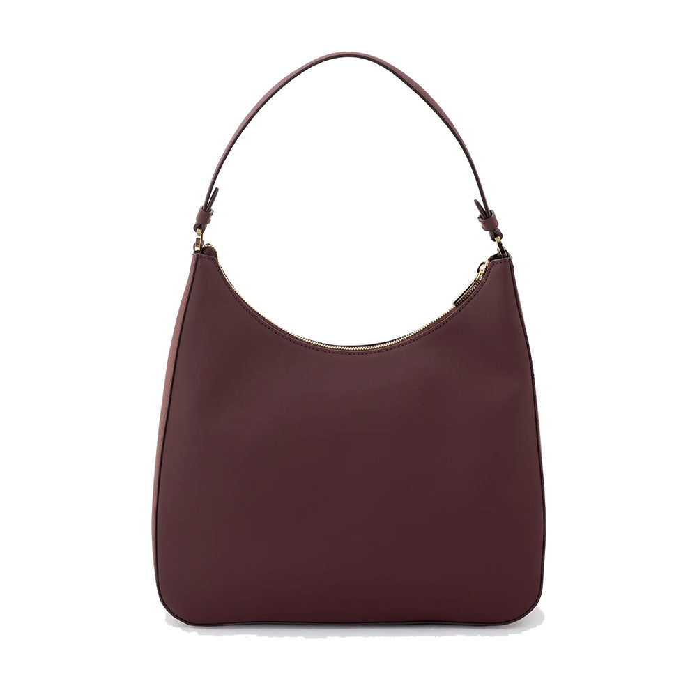 Hobo Bag Donna 1A Classe Alviero Martini linea Frost Geo in Tessuto Gommato Bordeaux LD97