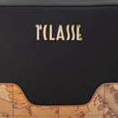 Borsa Donna a Tracolla 1A Classe Alviero Martini linea Frost Geo in Tessuto Gommato Nero LD99