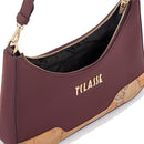 Borsa Donna Sottospalla 1A Classe Alviero Martini linea Frost Geo in Tessuto Gommato Bordeaux LE01