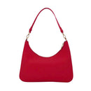 Borsa Donna Sottospalla 1A Classe Alviero Martini linea Frost Geo in Tessuto Gommato Rosso Scuro LE01