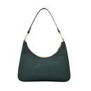 Borsa Donna Sottospalla 1A Classe Alviero Martini linea Frost Geo in Tessuto Gommato Verde Scuro LE01