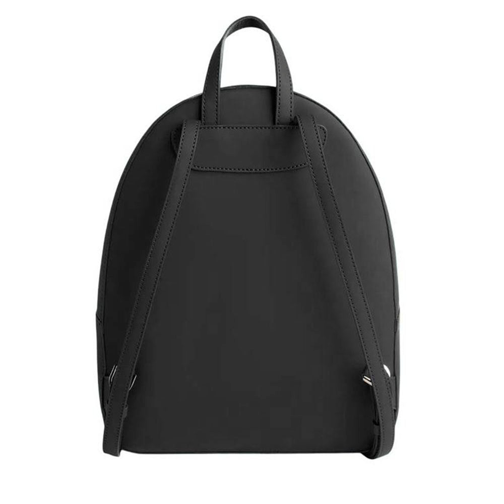 Zaino Donna 1A Classe Alviero Martini linea Frost Geo in Tessuto Gommato Nero LE02