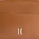 Women's Chestnut Leather Crossbody Bag 1A Classe ALVIERO MARTINI Winter Lux LE05