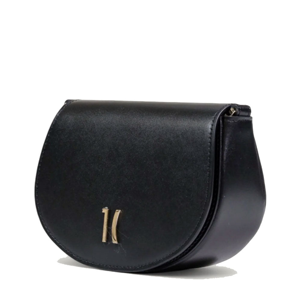 Borsa Donna Tonda a Tracolla 1A Classe Alviero Martini linea Winter Lux in Pelle Nera LE06