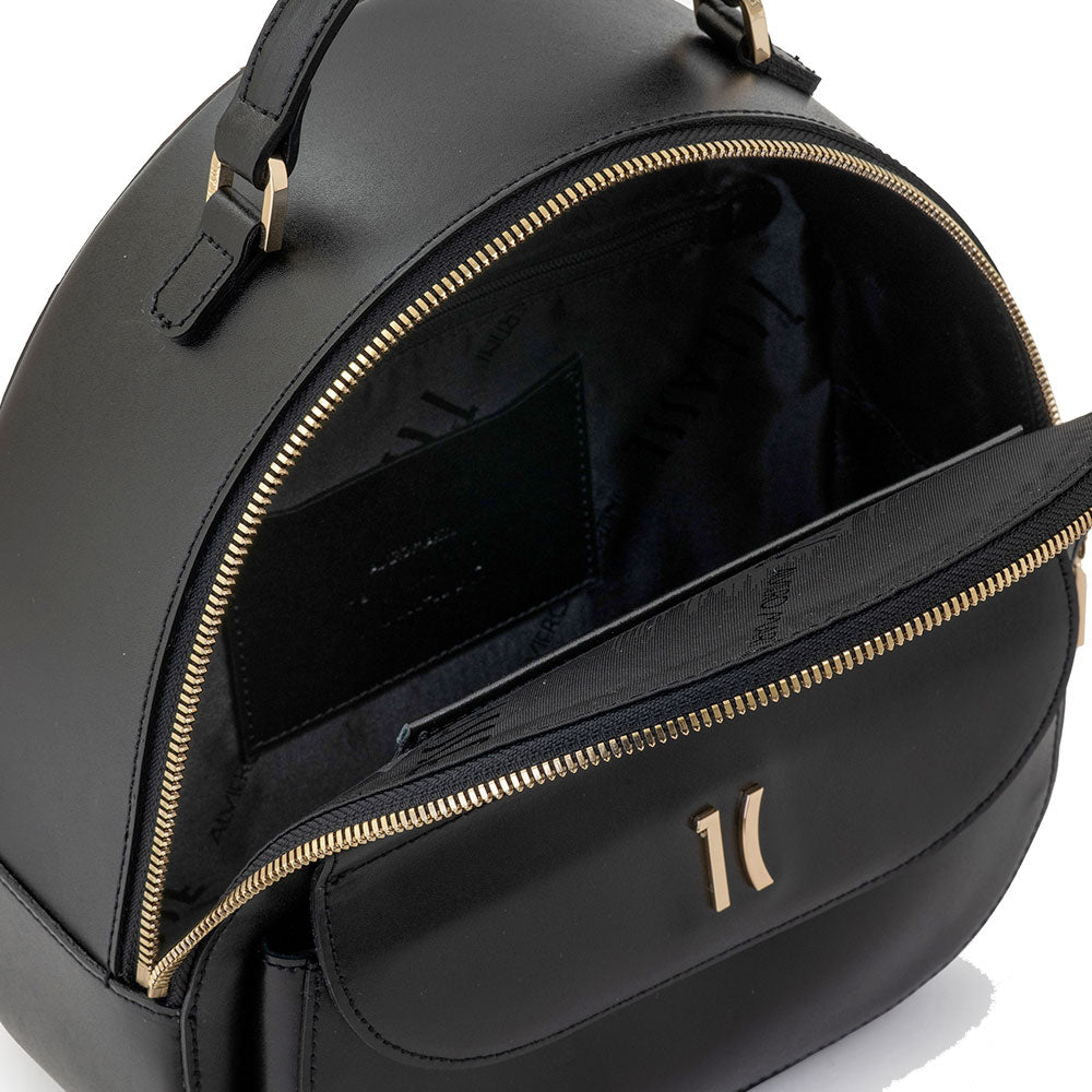 Zaino Donna 1A Classe Alviero Martini linea Winter Lux in Pelle Nera LE09