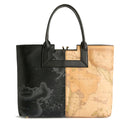 Alviero Martini 1A Classe Damenhandtasche, Eclipse Geo Linie, Geo Night und Geo Classic Muster, LE24