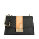 Borsa Donna a Tracolla 1A Classe Alviero Martini linea Jolly Bag stampa Saffiano Nera LE27