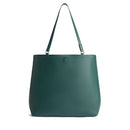 Shopping Bag Reversibile 1A Classe Alviero Martini linea Soft Twist Verde e Geo Classic LE28