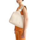 Shopping Bag Donna 1A Classe Alviero Martini linea 1C Urban Glow Trapuntata Avorio LE37