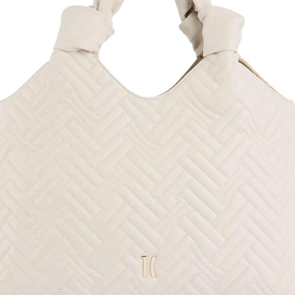 Shopping Bag Donna 1A Classe Alviero Martini linea 1C Urban Glow Trapuntata Avorio LE37