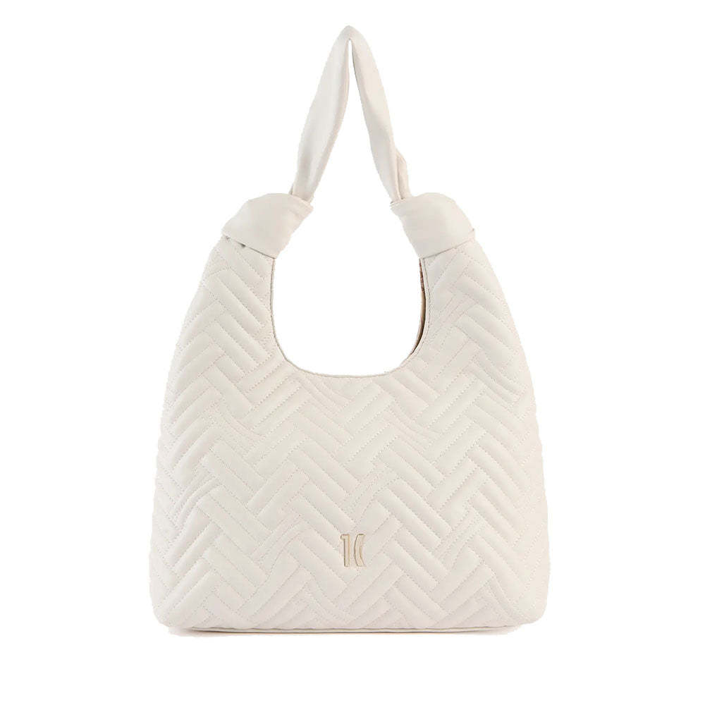 Alviero Martini 1A Classe 1C Urban Glow Schultertasche – Damen, Cremeweiß