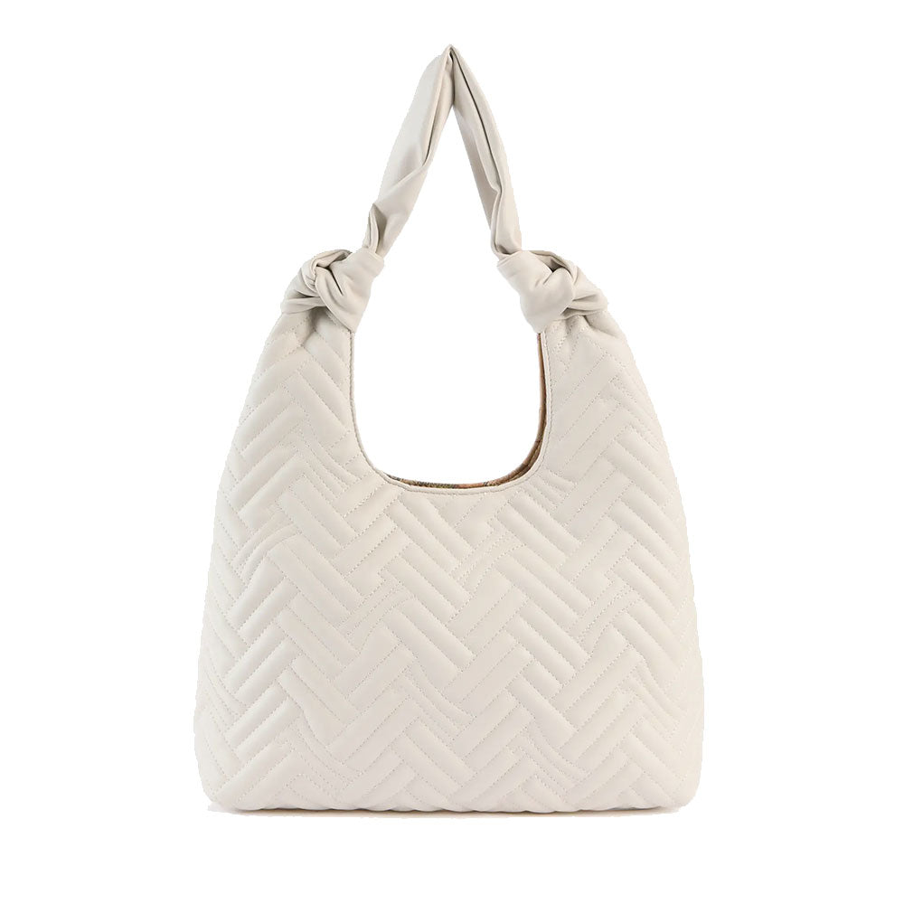 Alviero Martini 1A Classe 1C Urban Glow Schultertasche – Damen, Cremeweiß
