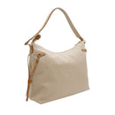 Borsa Donna Hobo 1A Classe Alviero Martini linea Golden Dune effetto Intrecciato Sabbia LE41