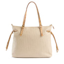 Shopping Bag Donna 1A Classe Alviero Martini linea Golden Dune effetto Intrecciato Sabbia LE42