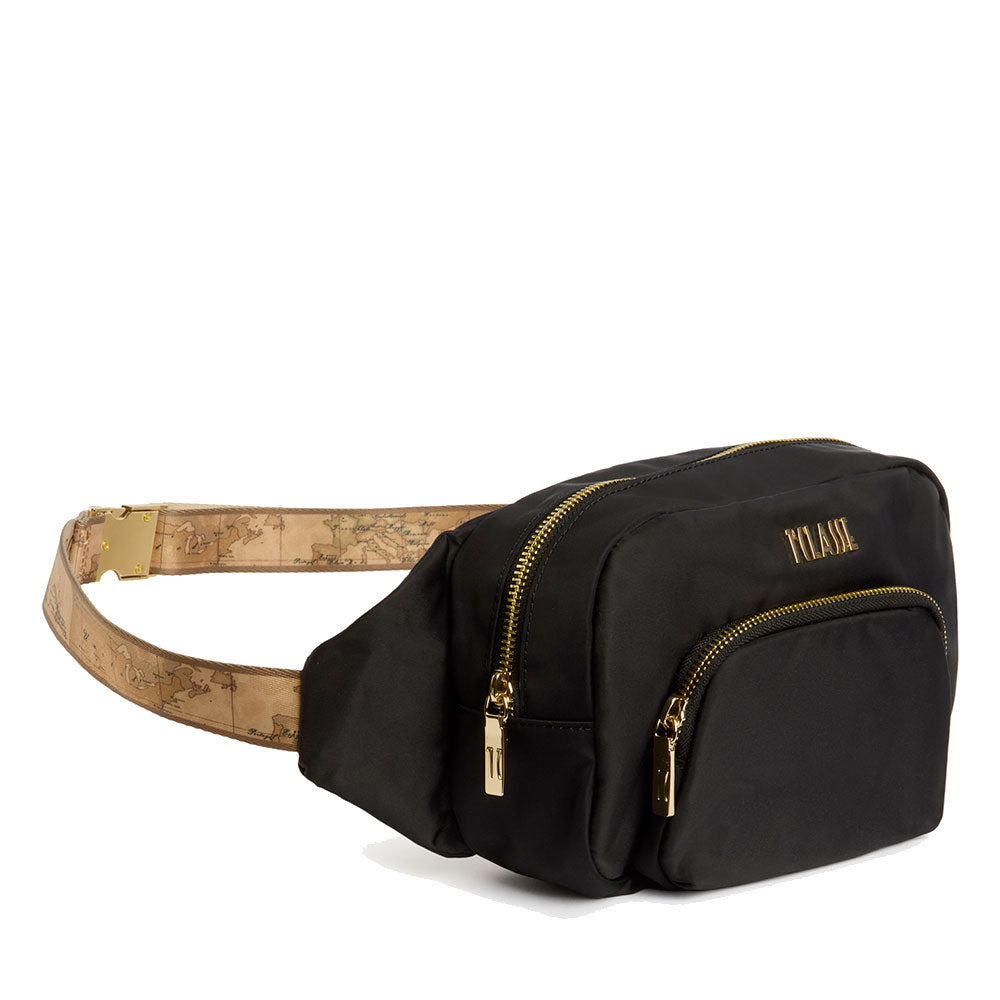 Marsupio Donna 1A Classe Alviero Martini linea Breeze Nylon Nero LE49