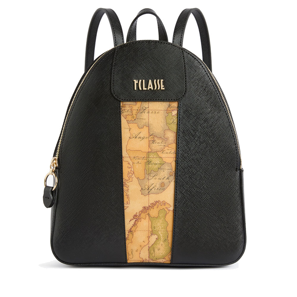 Zaino Donna 1A Classe Alviero Martini linea Bloom City Nero LE52