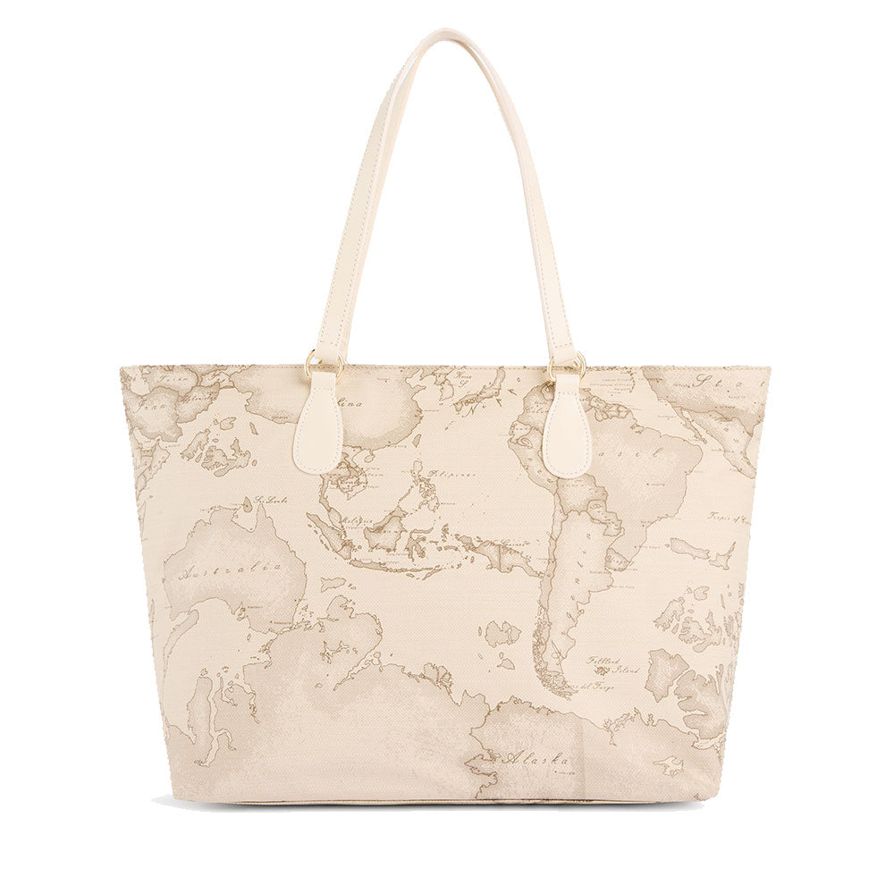Shopping Bag Donna 1A Classe Alviero Martini linea Soft Petals in Tessuto Soft Geo Safari LE53