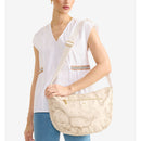 Borsa Donna Mezzaluna Grande 1A Classe Alviero Martini linea Soft Petals in Tessuto Soft Geo Safari LE54