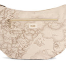 Borsa Donna Mezzaluna Grande 1A Classe Alviero Martini linea Soft Petals in Tessuto Soft Geo Safari LE54