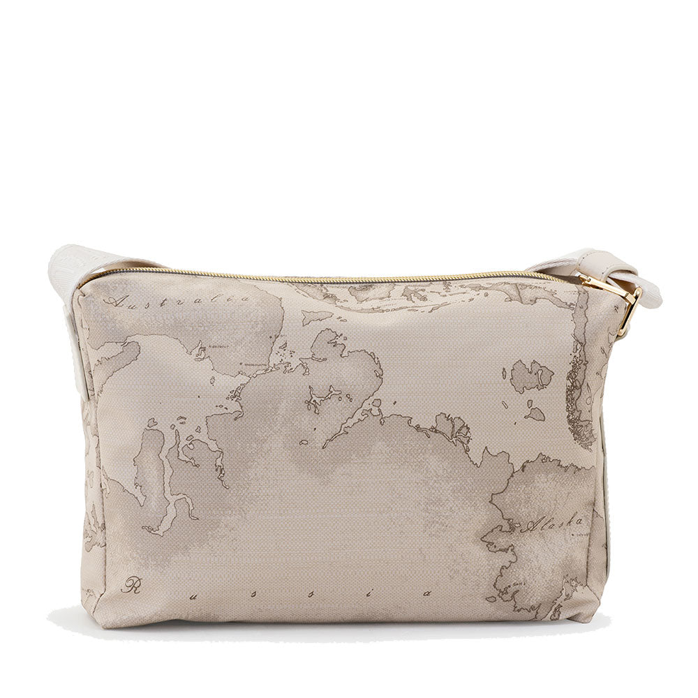 Borsa Donna a Tracolla 1A Classe Alviero Martini linea Soft Petals in Tessuto Soft Geo Safari LE56