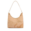 Borsa Donna Sottospalla 1A Classe Alviero Martini linea Soft Petals in Tessuto Soft Geo Classic e Avorio LE58