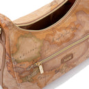 Borsa Donna Sottospalla 1A Classe Alviero Martini linea Soft Petals in Tessuto Soft Geo Classic e Cuoio LE58