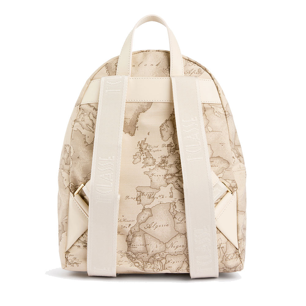 Zaino Donna 1A Classe Alviero Martini linea Soft Petals in Tessuto Soft Geo Safari LE59