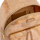 Zaino Donna 1A Classe Alviero Martini linea Soft Petals in Tessuto Soft Geo Classic e Cuoio LE59