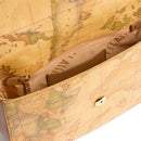 Borsa Donna Sottospalla 1A Classe Alviero Martini linea Escape Geo stampa Geo Classic e Cuoio LE62