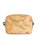 Borsa Donna a Tracolla 1A Classe Alviero Martini linea Escape Geo stampa Geo Classic e Nero LE63