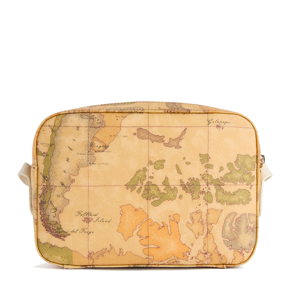 Borsa Donna a Tracolla 1A Classe Alviero Martini linea Escape Geo stampa Geo Classic e Avorio LE63