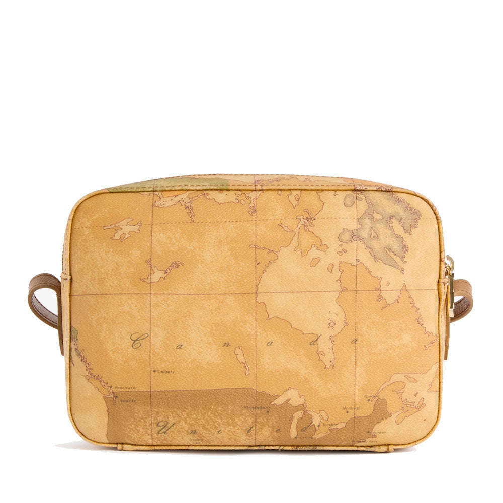 Borsa Donna a Tracolla 1A Classe Alviero Martini linea Escape Geo stampa Geo Classic e Cuoio LE63