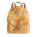 Zaino Donna 1A Classe Alviero Martini linea Escape Geo stampa Geo Classic e Cuoio LE64