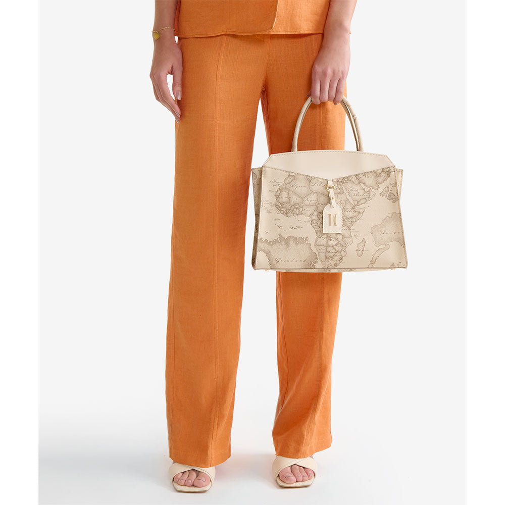 Borsa a Mano 1A Classe Alviero Martini linea Rituals Geo colore Geo Safari LE65