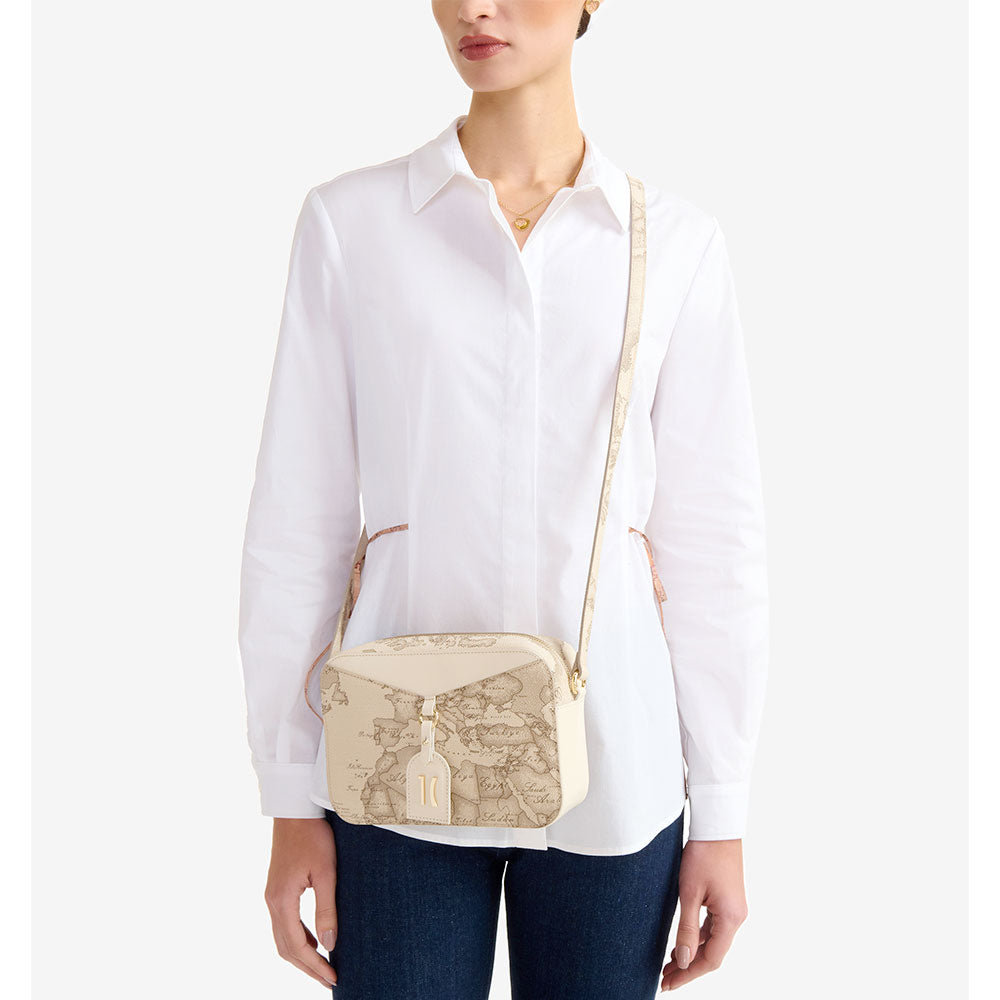 Borsa a Tracolla 1A Classe Alviero Martini linea Rituals Geo colore Geo Safari LE67