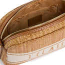 Borsa a Tracolla 1A Classe Alviero Martini linea Rafia Coast color Cuoio LE92