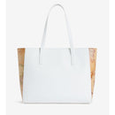 Shopping Bag Donna 1A Classe Alviero Martini linea Geo Harmonia Bianco LF35
