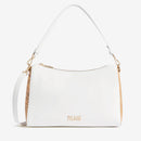 Damen-Schultertasche mit Umhängeriemen 1A Classe ALVIERO MARTINI Modell Geo Harmonia in Weiß LF36