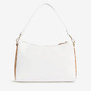 Damen-Schultertasche mit Umhängeriemen 1A Classe ALVIERO MARTINI Modell Geo Harmonia in Weiß LF36