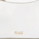 Damen-Schultertasche mit Umhängeriemen 1A Classe ALVIERO MARTINI Modell Geo Harmonia in Weiß LF36