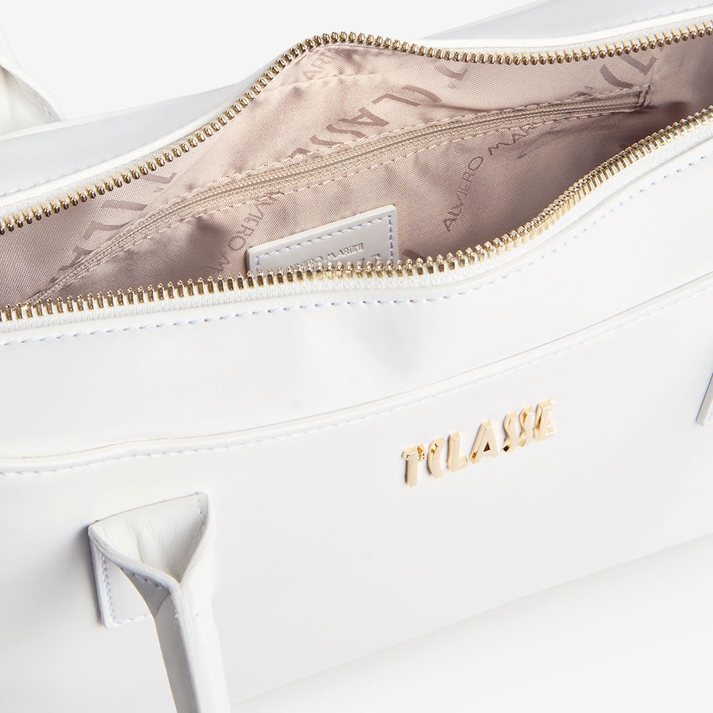 Borsa Donna Sottospalla 1A Classe Alviero Martini linea Geo Harmonia Bianco LF38