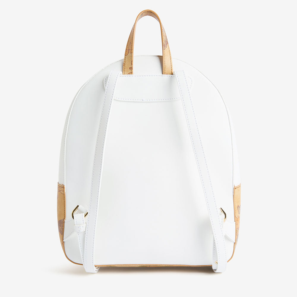 Zaino Donna 1A Classe Alviero Martini linea Geo Harmonia Bianco LF39